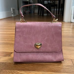 Betsey Johnson Rose Pink Handbag